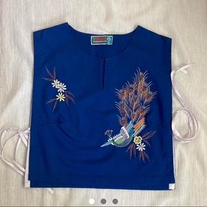 VINTAGE 90s PEACOCK TOP
